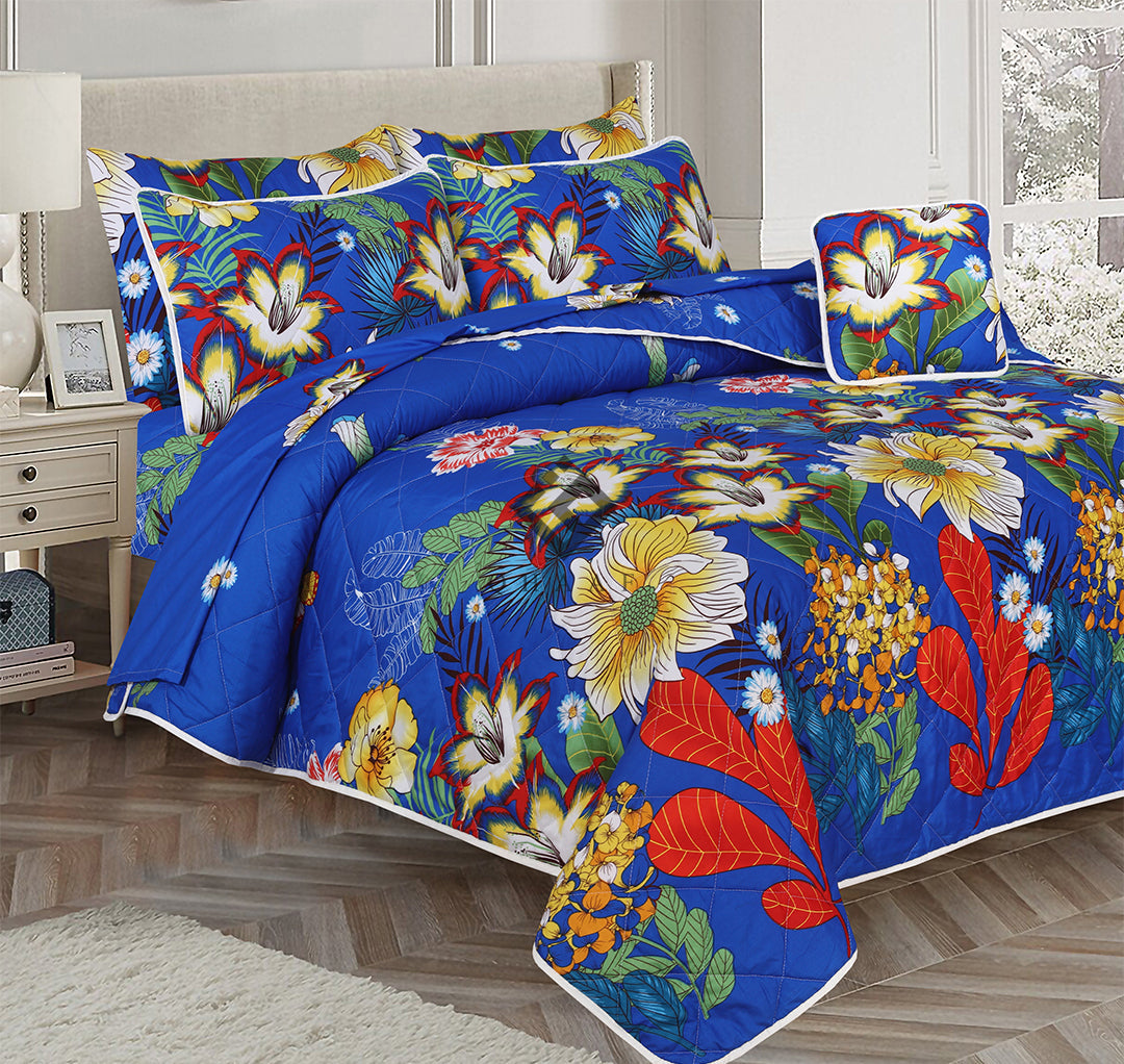 teo summer comforter set- 7 pcs