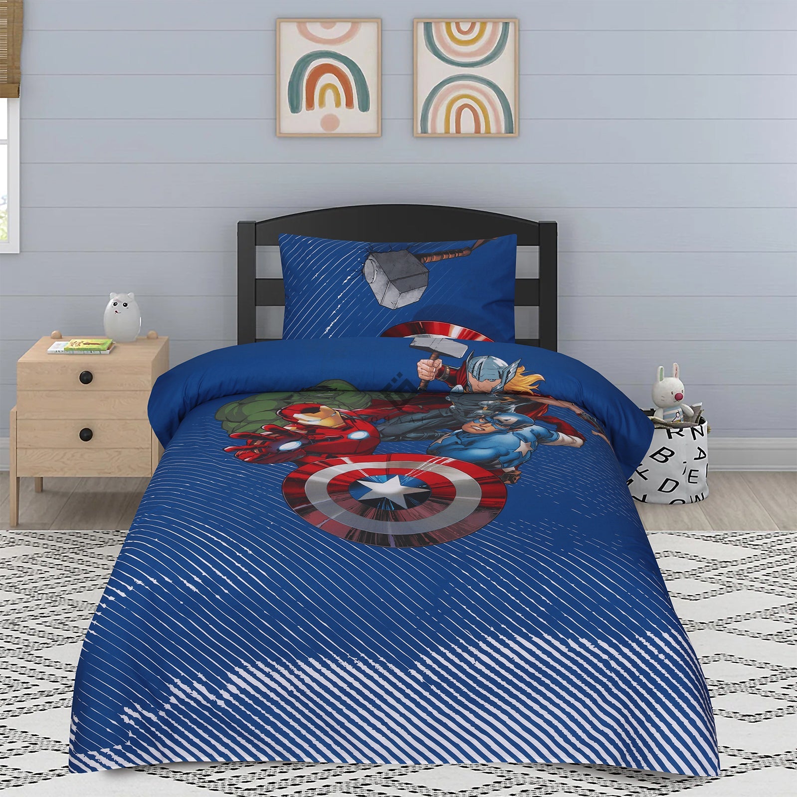 captain shield-bedsheet set