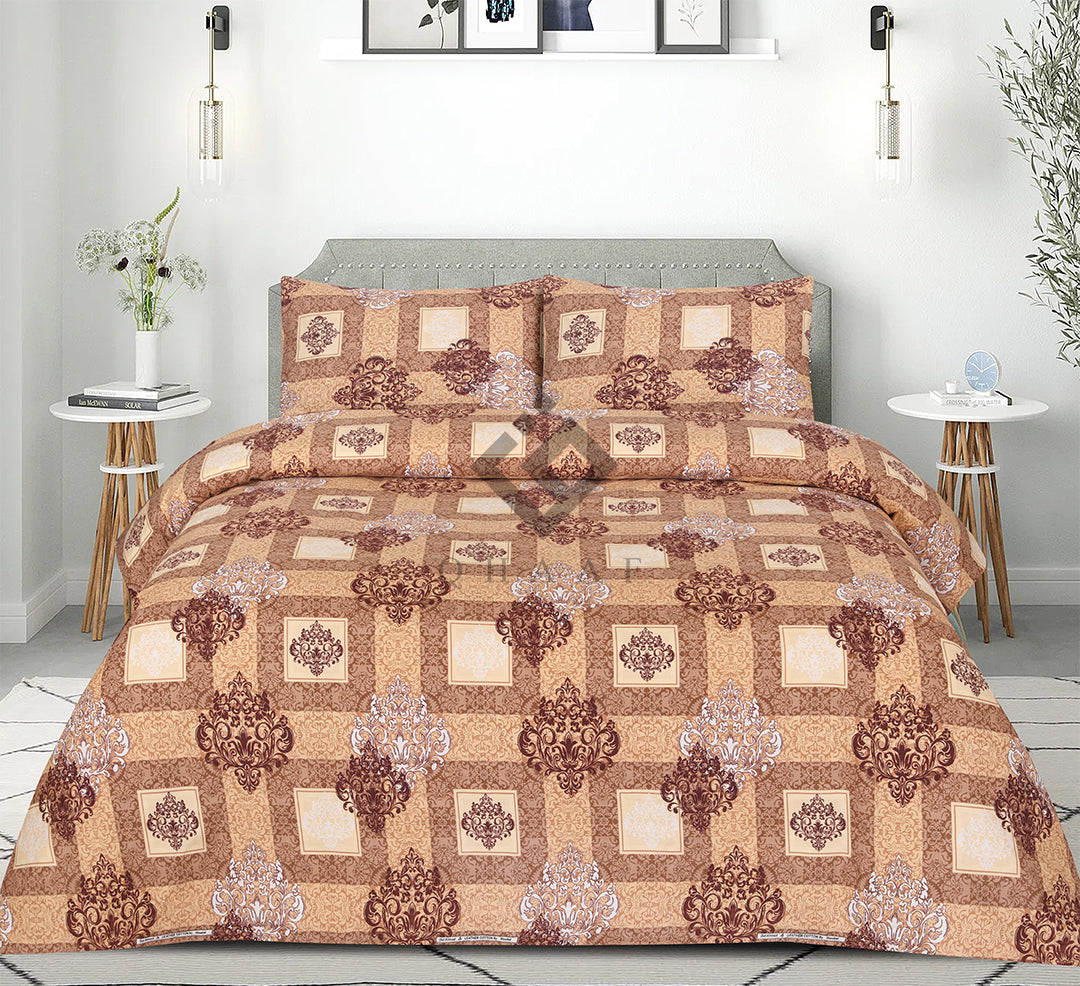 camellia bedsheet set - 3 pcs (premium)