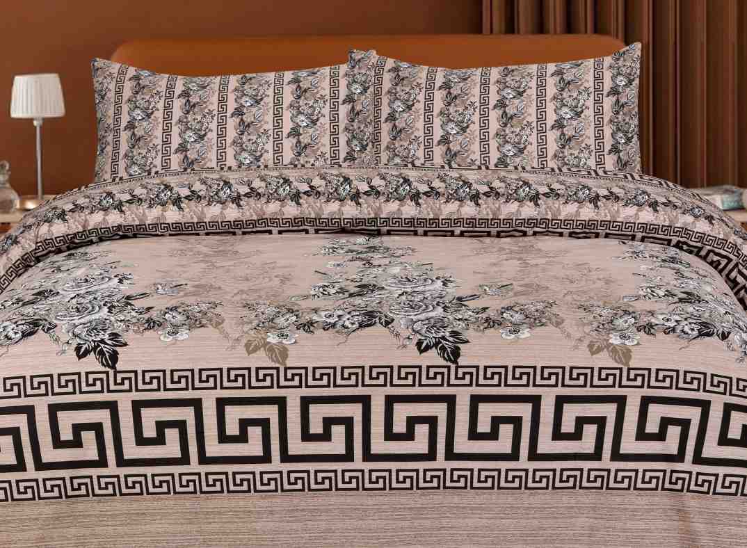 turmac bedsheet set - 3 pcs (premium)