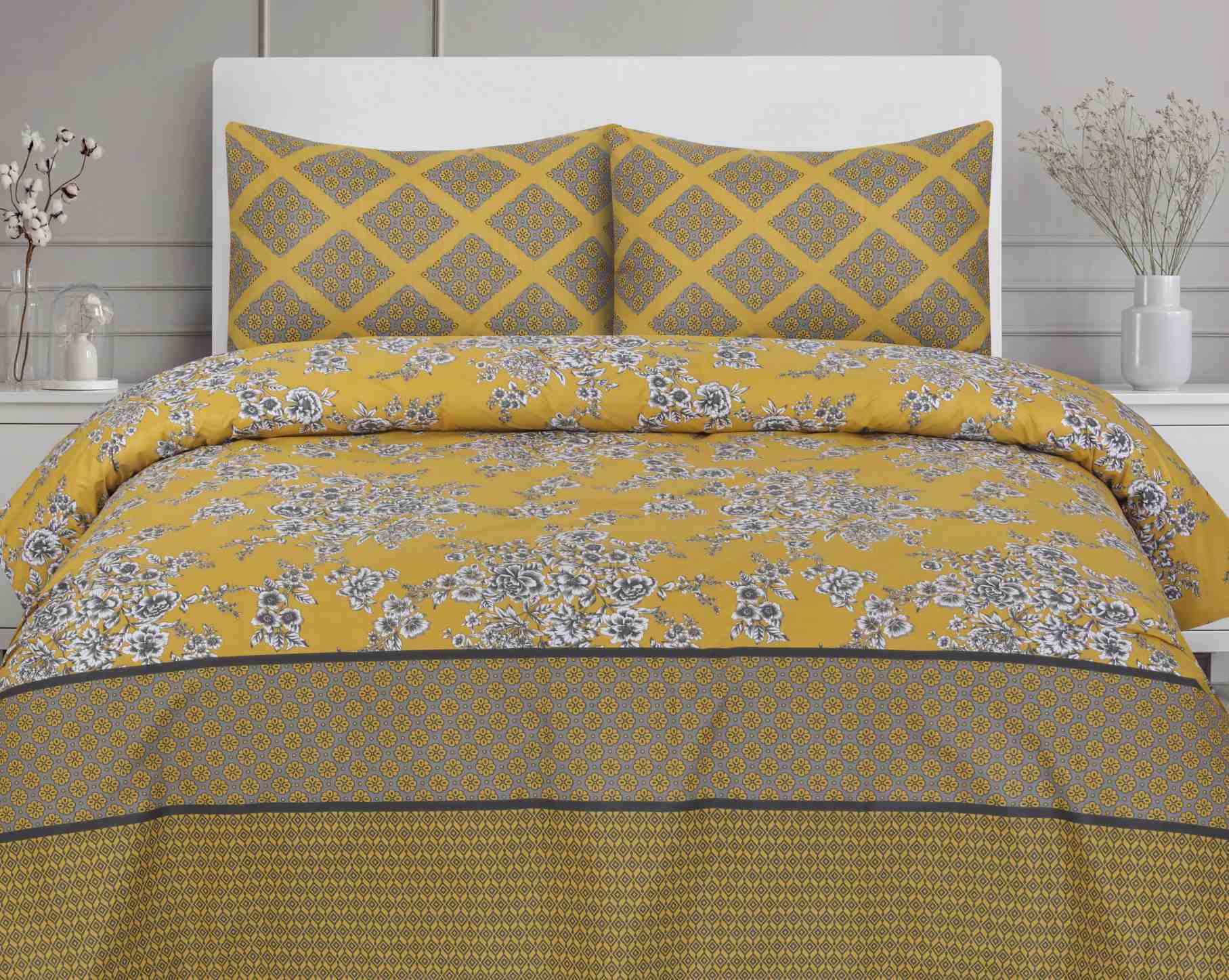 ohio bedsheet set - 3 pcs (premium)