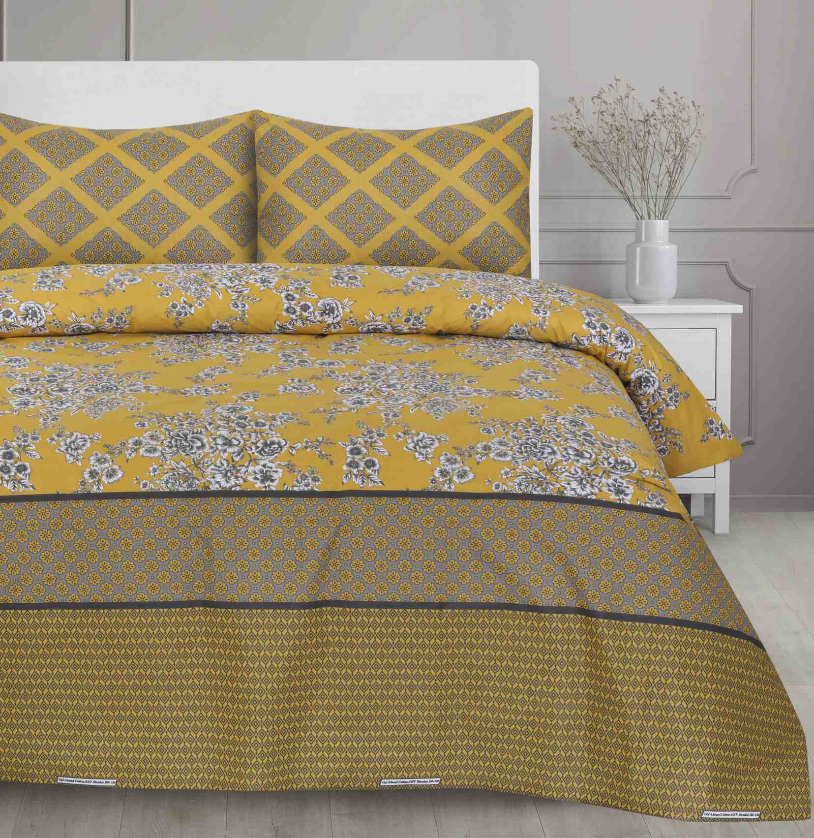 ohio bedsheet set - 3 pcs (premium)