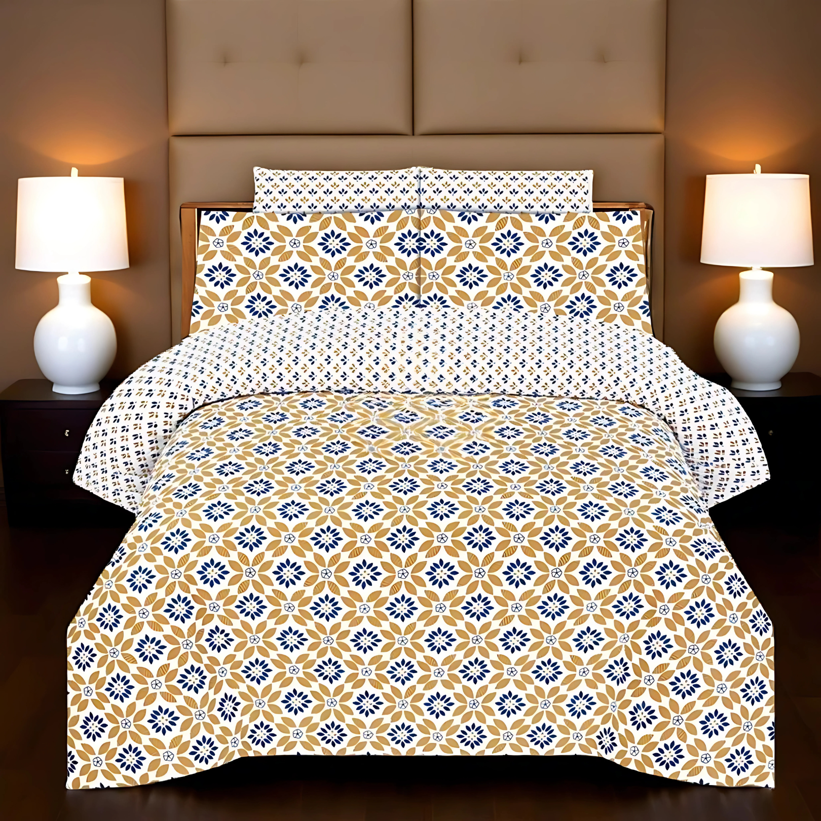 rome summer comforter set- 7 pcs