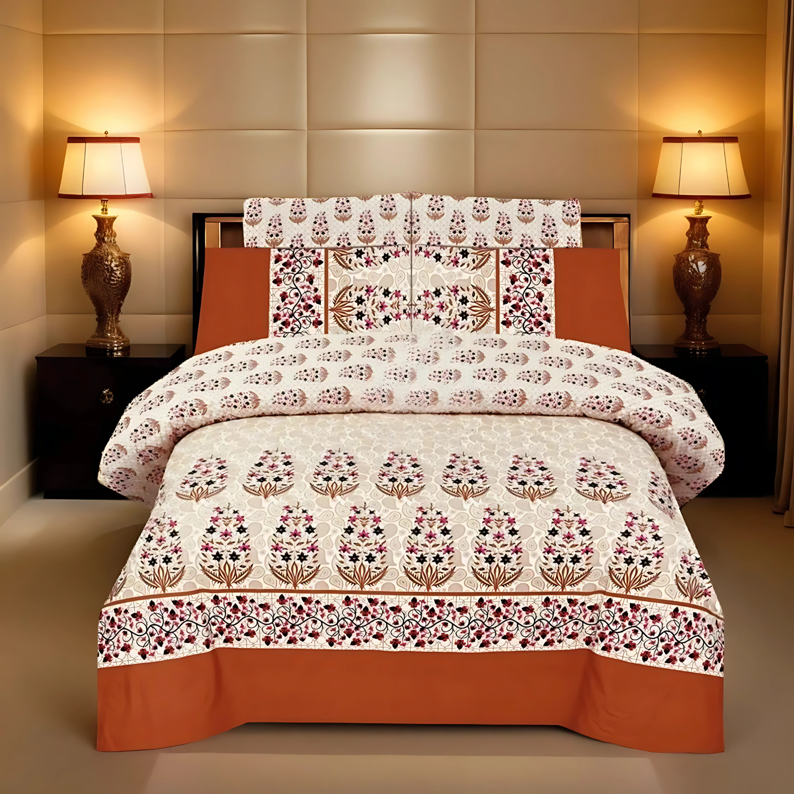 edina summer comforter set- 7 pcs