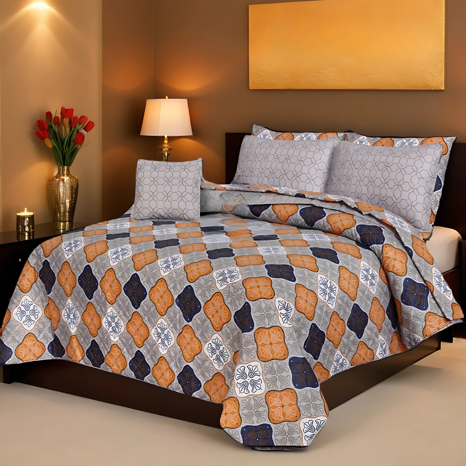 abilene summer comforter set- 7 pcs