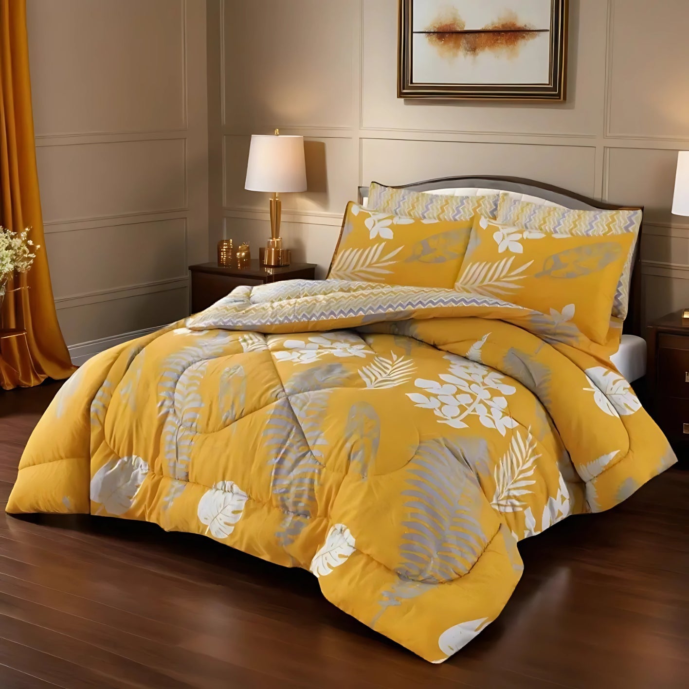 soren summer comforter set- 7 pcs