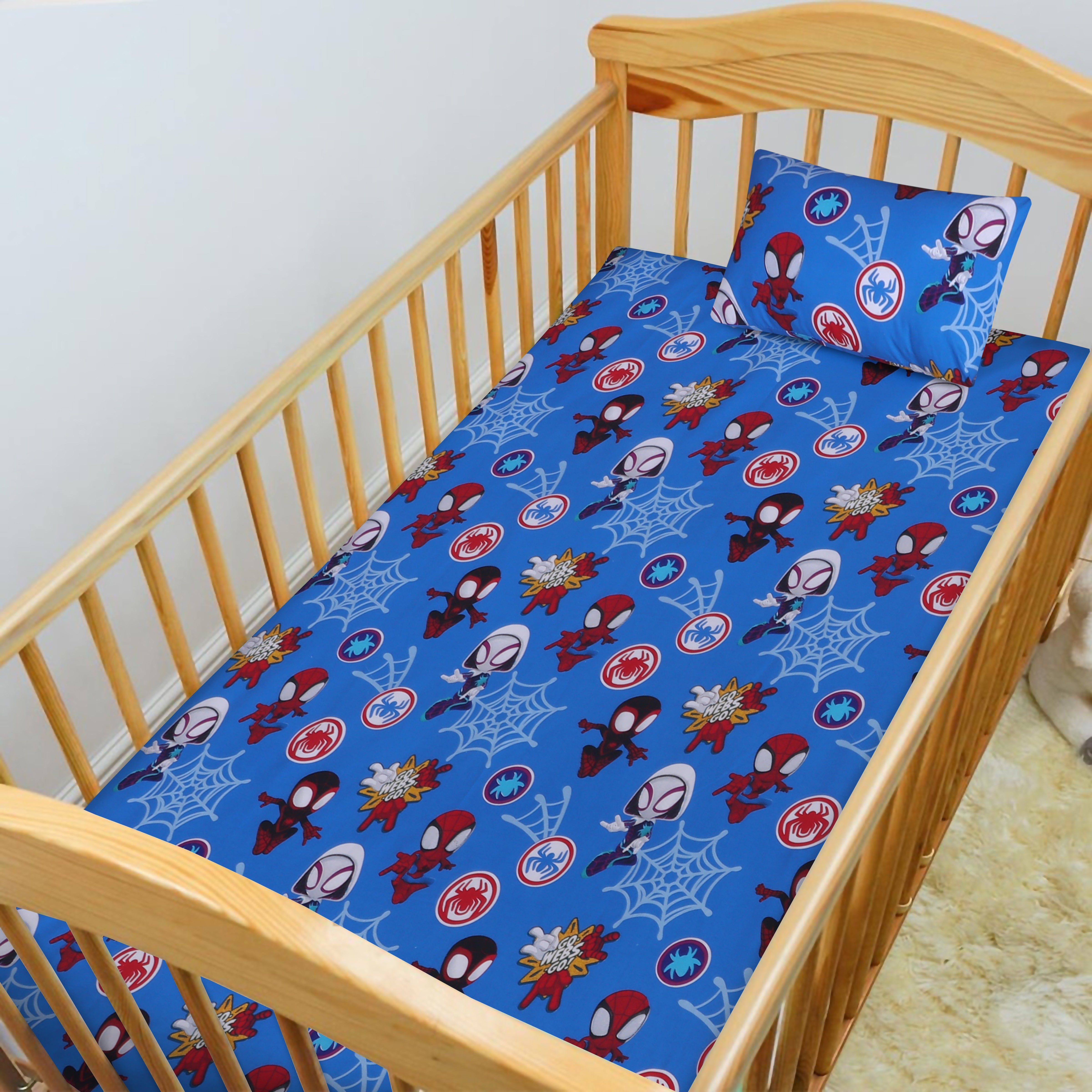 SPIDEY NET-  BABY CRIB SET