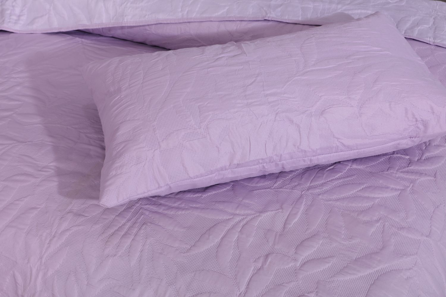 l.purple bedspread set- 3 pcs (premium)