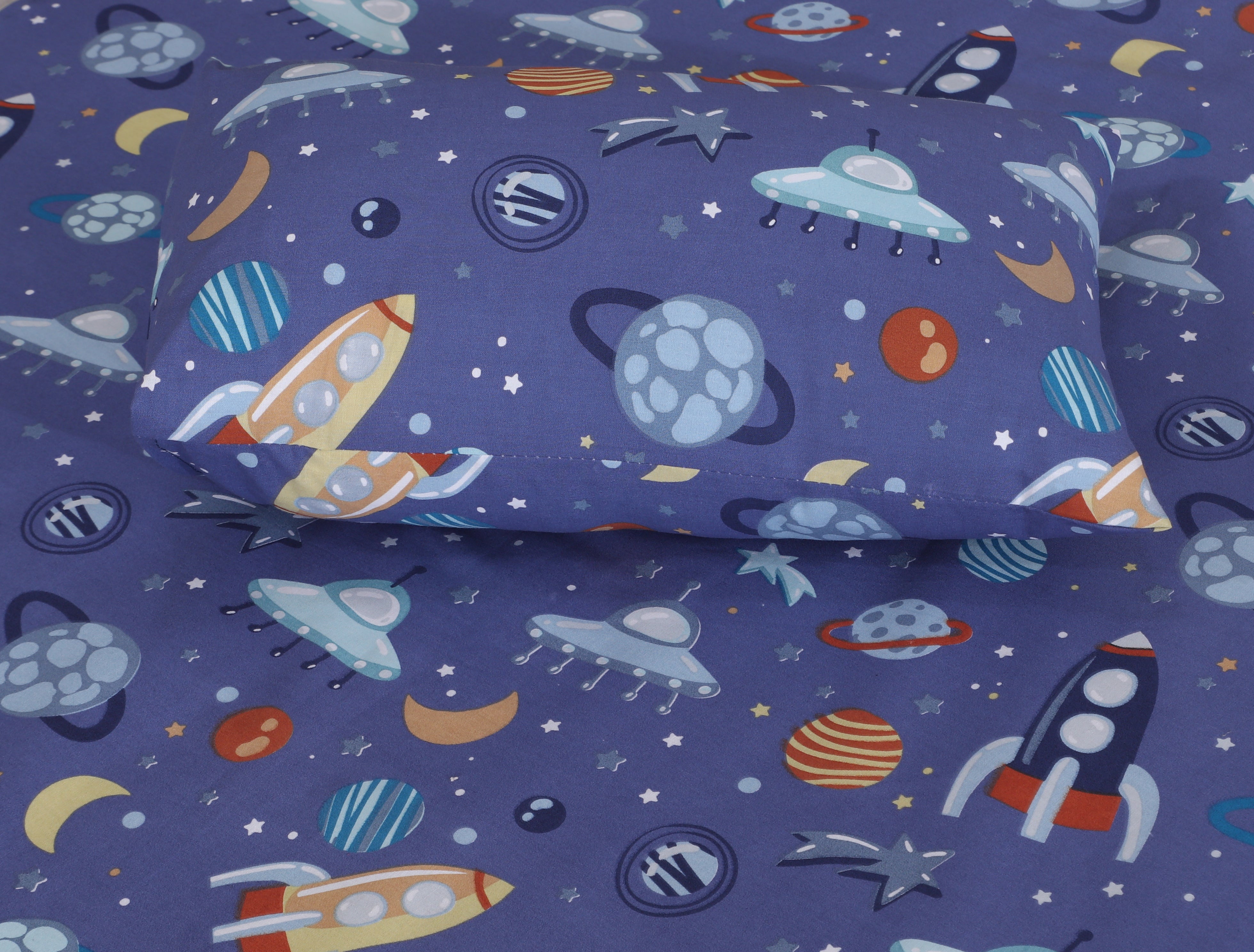 SPACE TIME - BABY CRIB SET