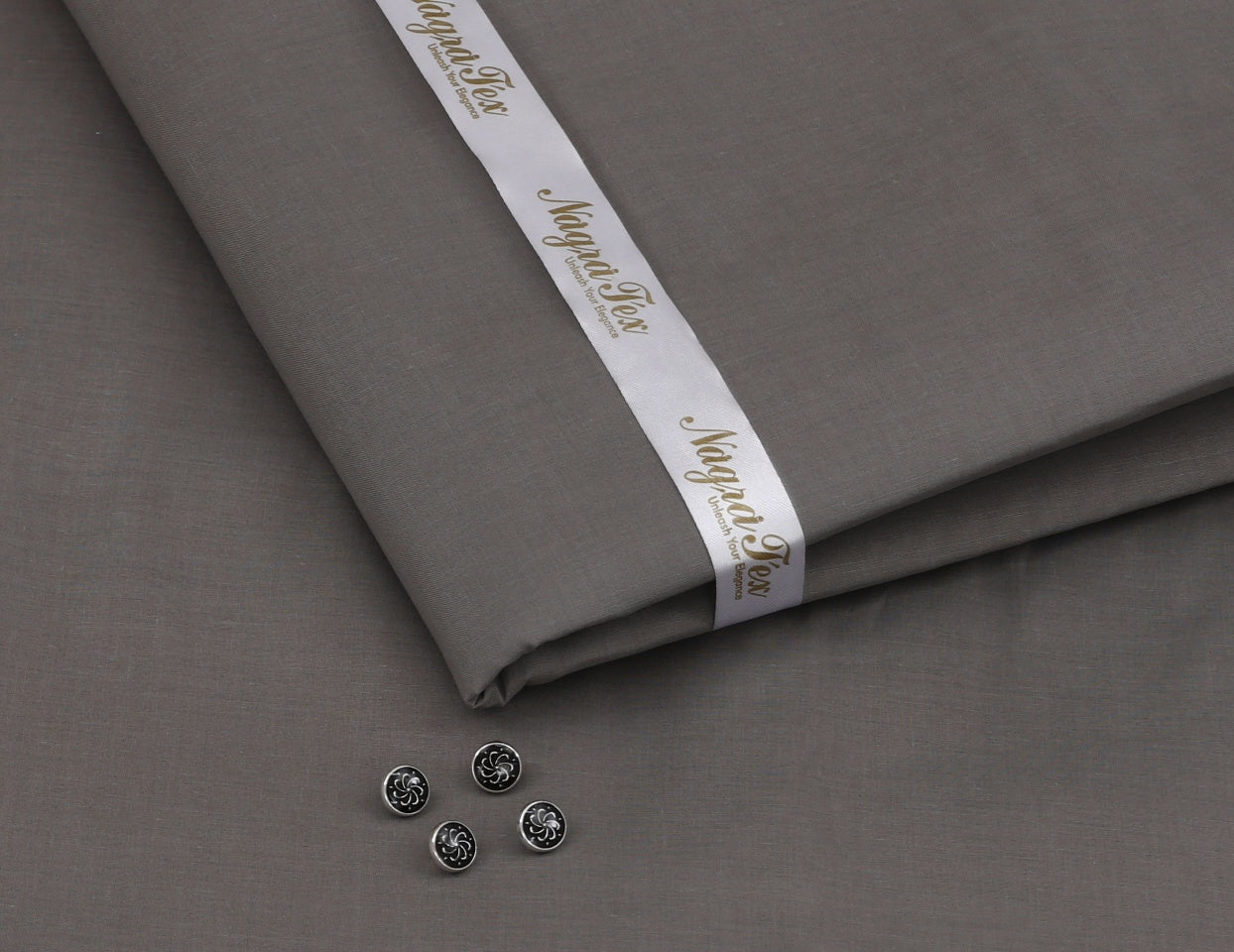 GREY SWISS - (COTTON)