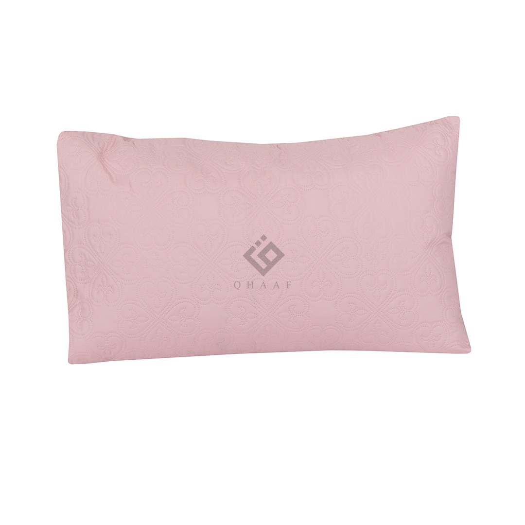 baby pink plain pillow covers