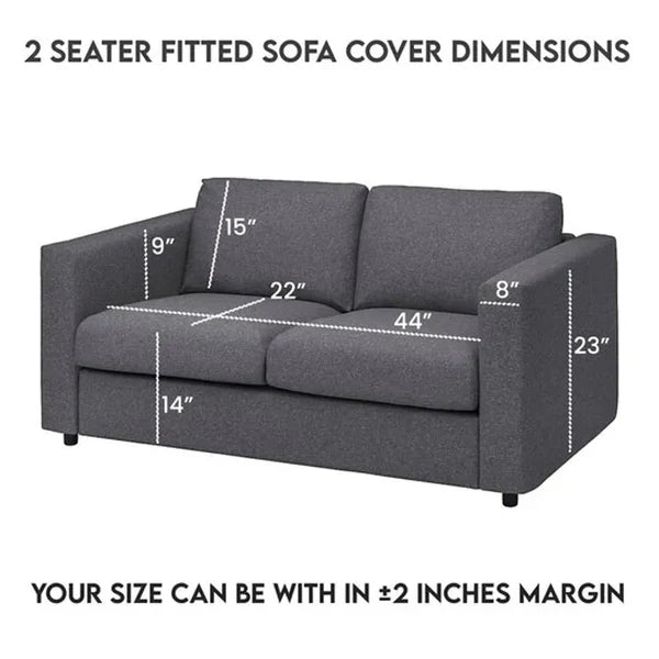 d.brown fitted bubble sofa cover