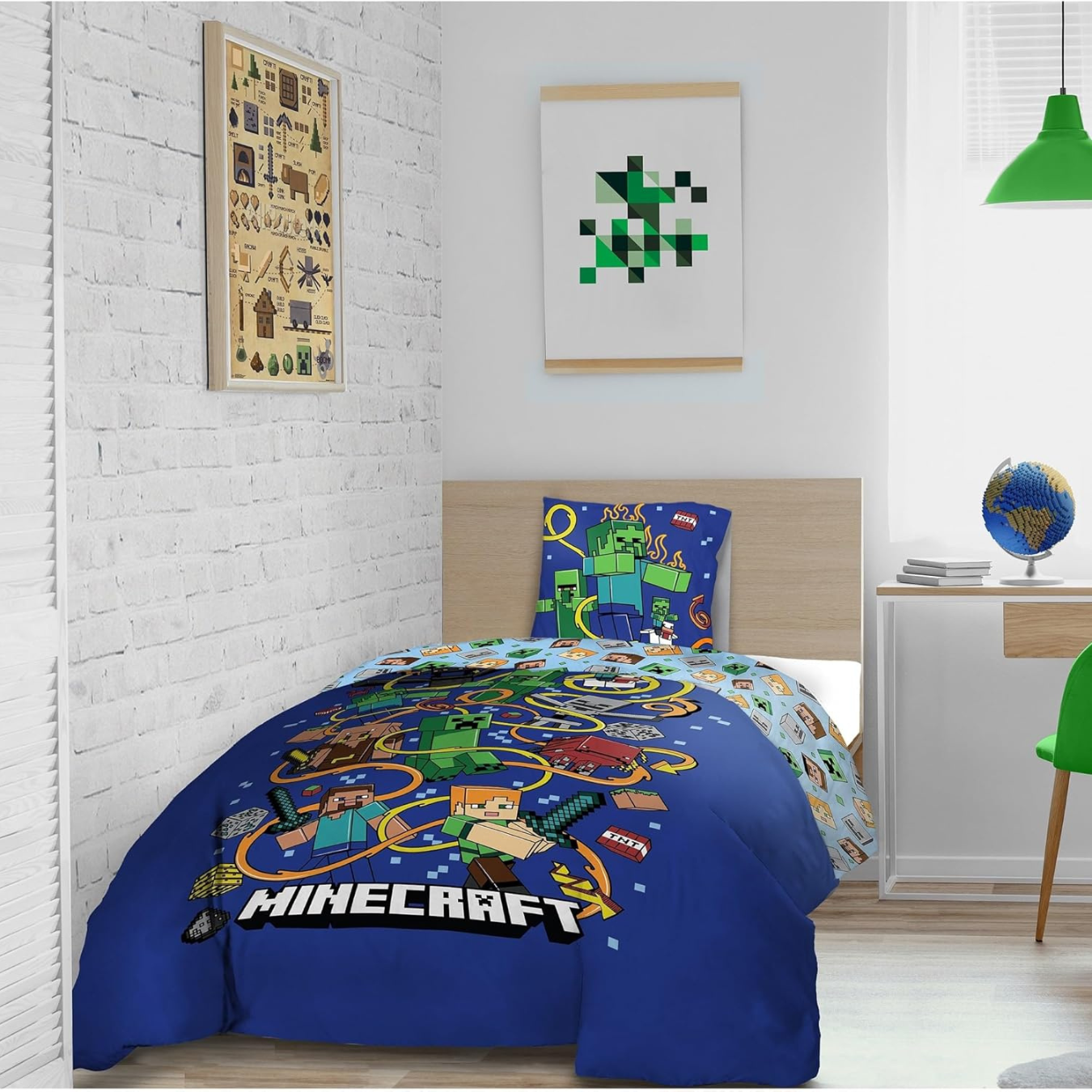 MINECRAFT -BEDSHEET SET