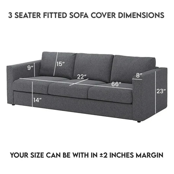 d.green waterproof quilted sofa cover