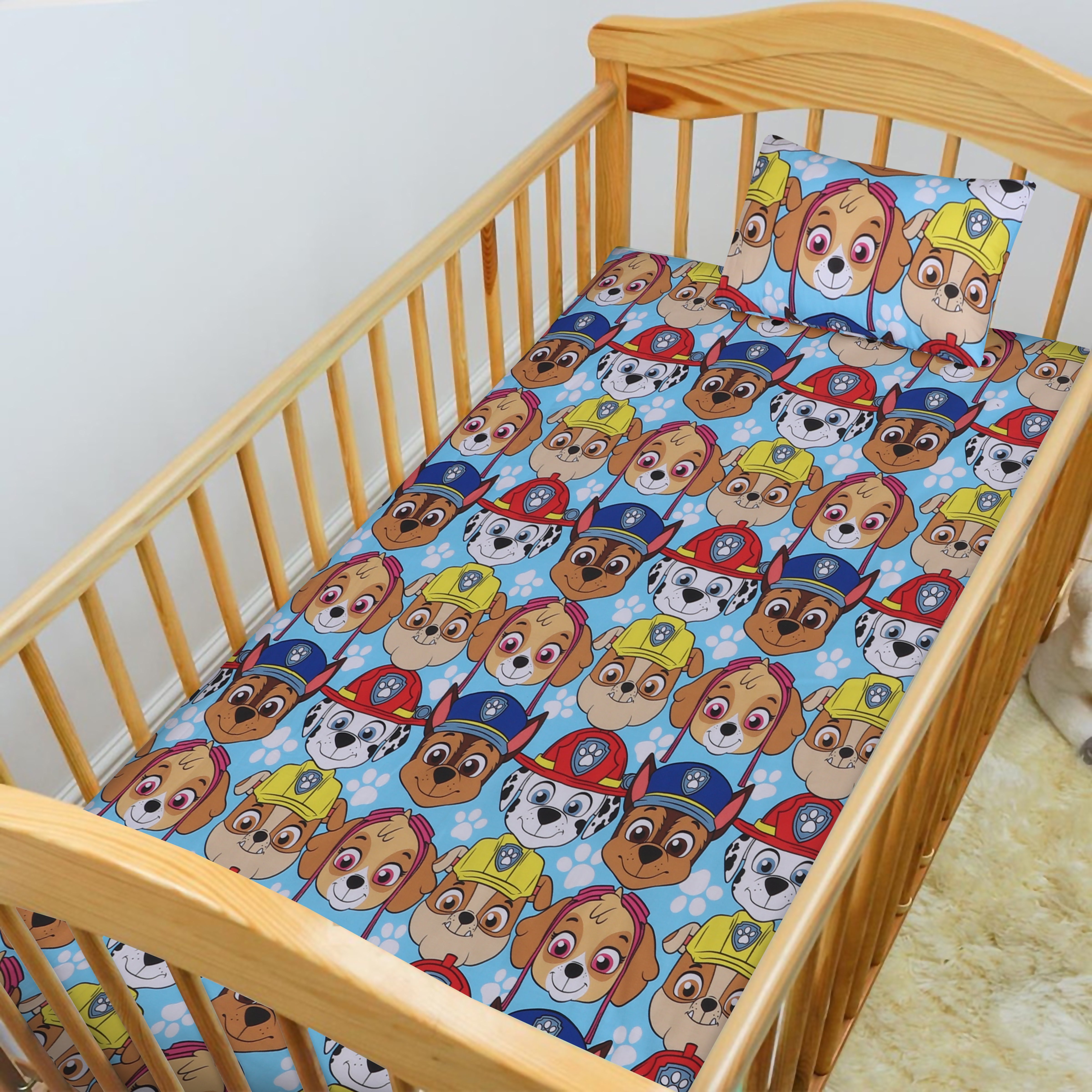 PAW PATROL - BABY CRIB SET