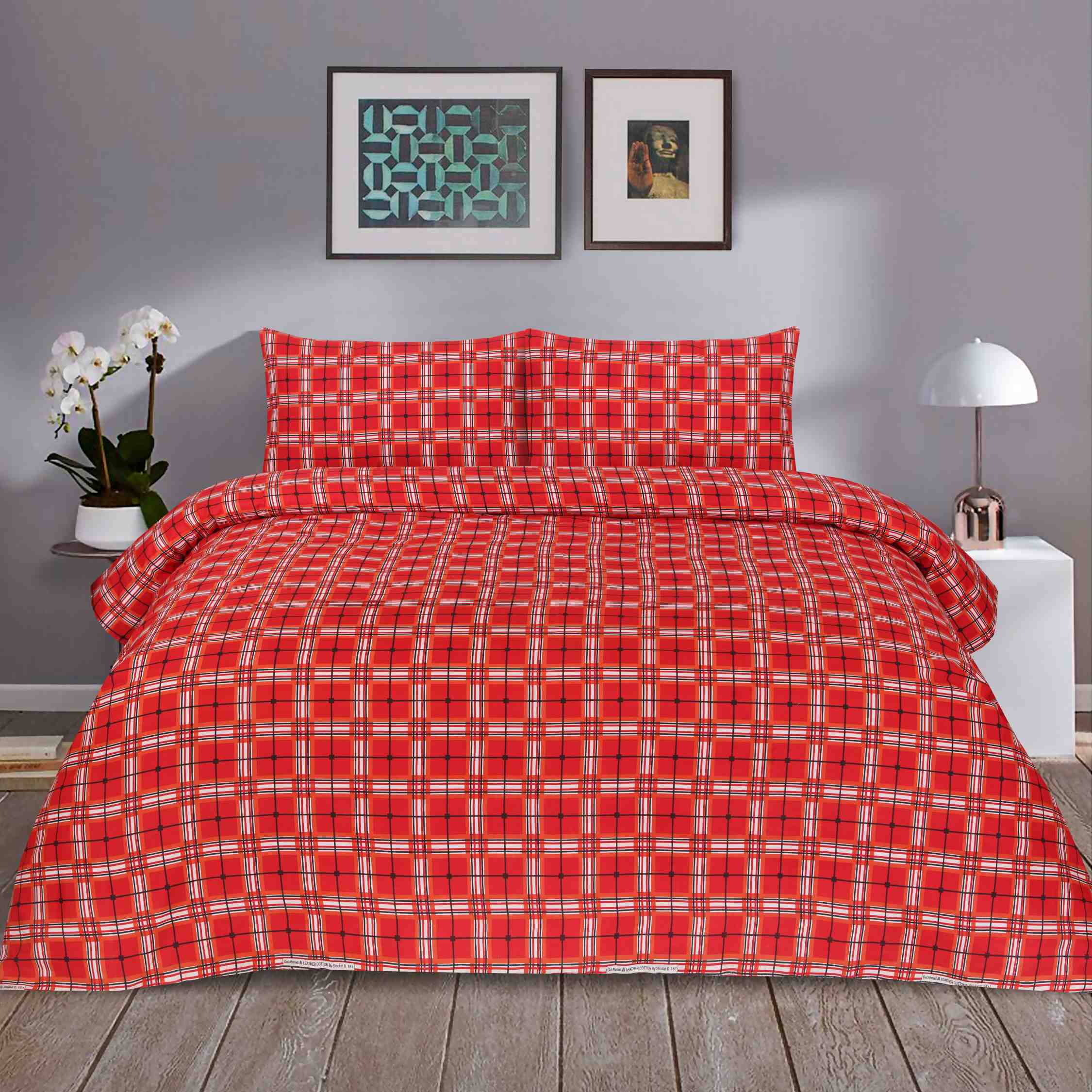 franchic  bedsheet set - 3 pcs (premium)