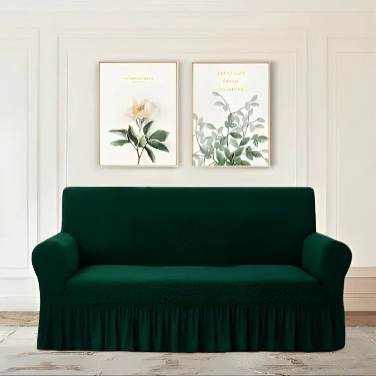 greenish turkish sofa cover