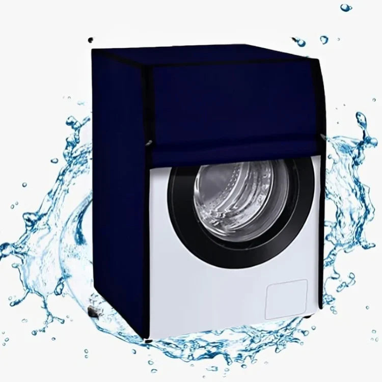 Waterproof Front Loaded Washing Machine Cover - ( Blue Color )