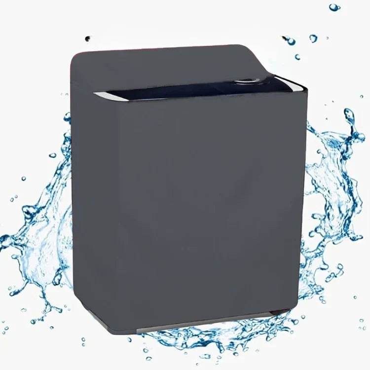 Twin Tub Waterproof Washing Machine Cover - ( Grey Color )