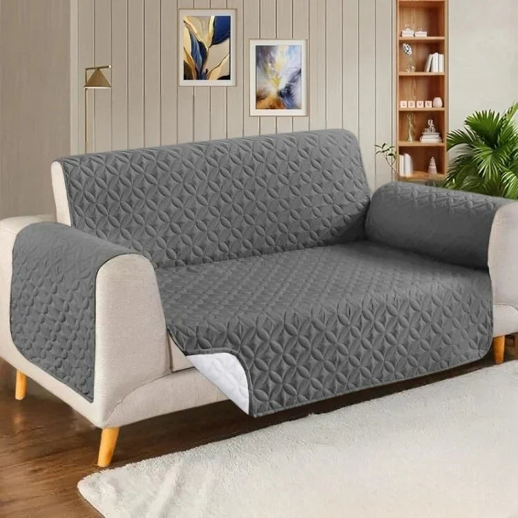 grey ultrasonic sofa cover