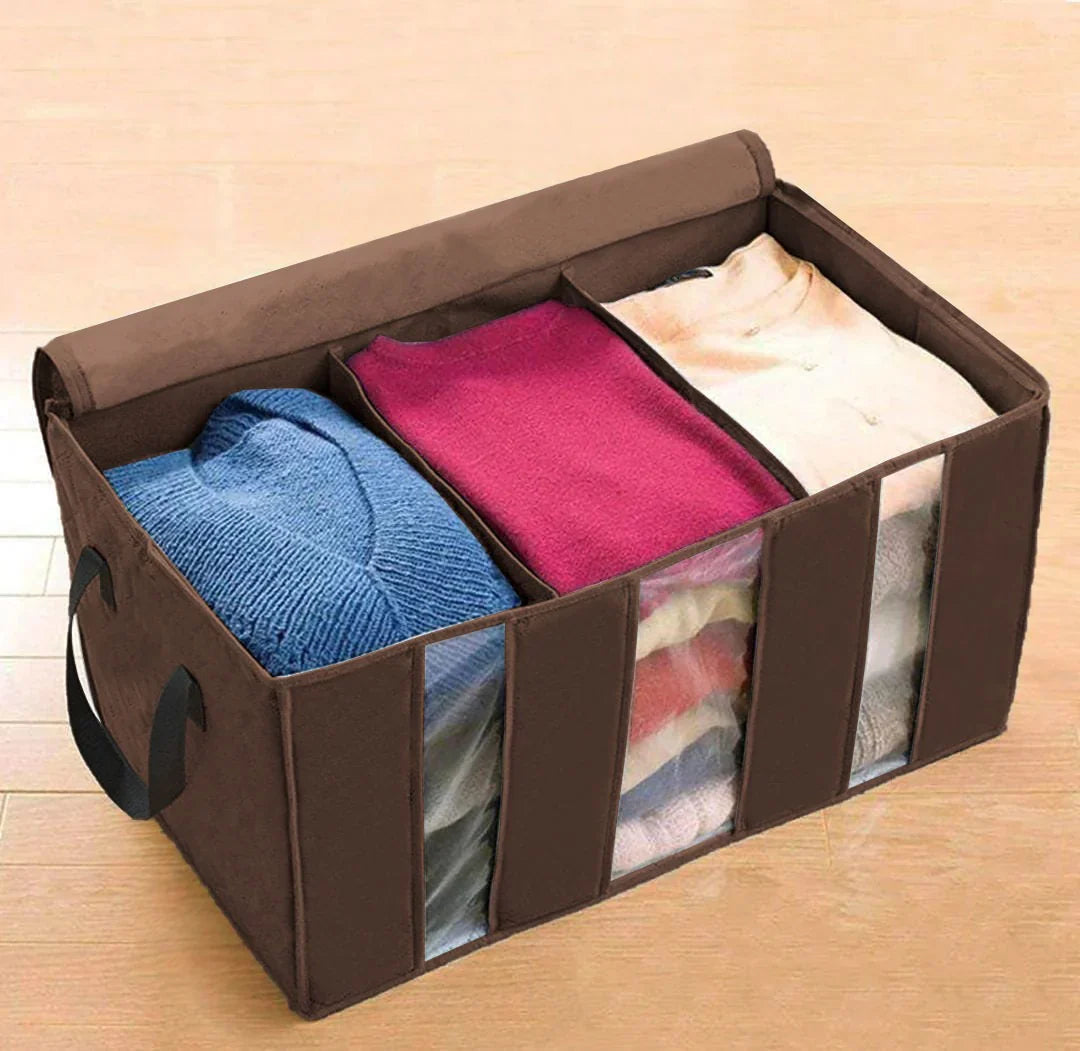 3 Compartment Storage Organizer / Clothes Storage Bags