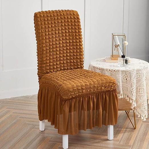 l.brown fitted bubble chair cover