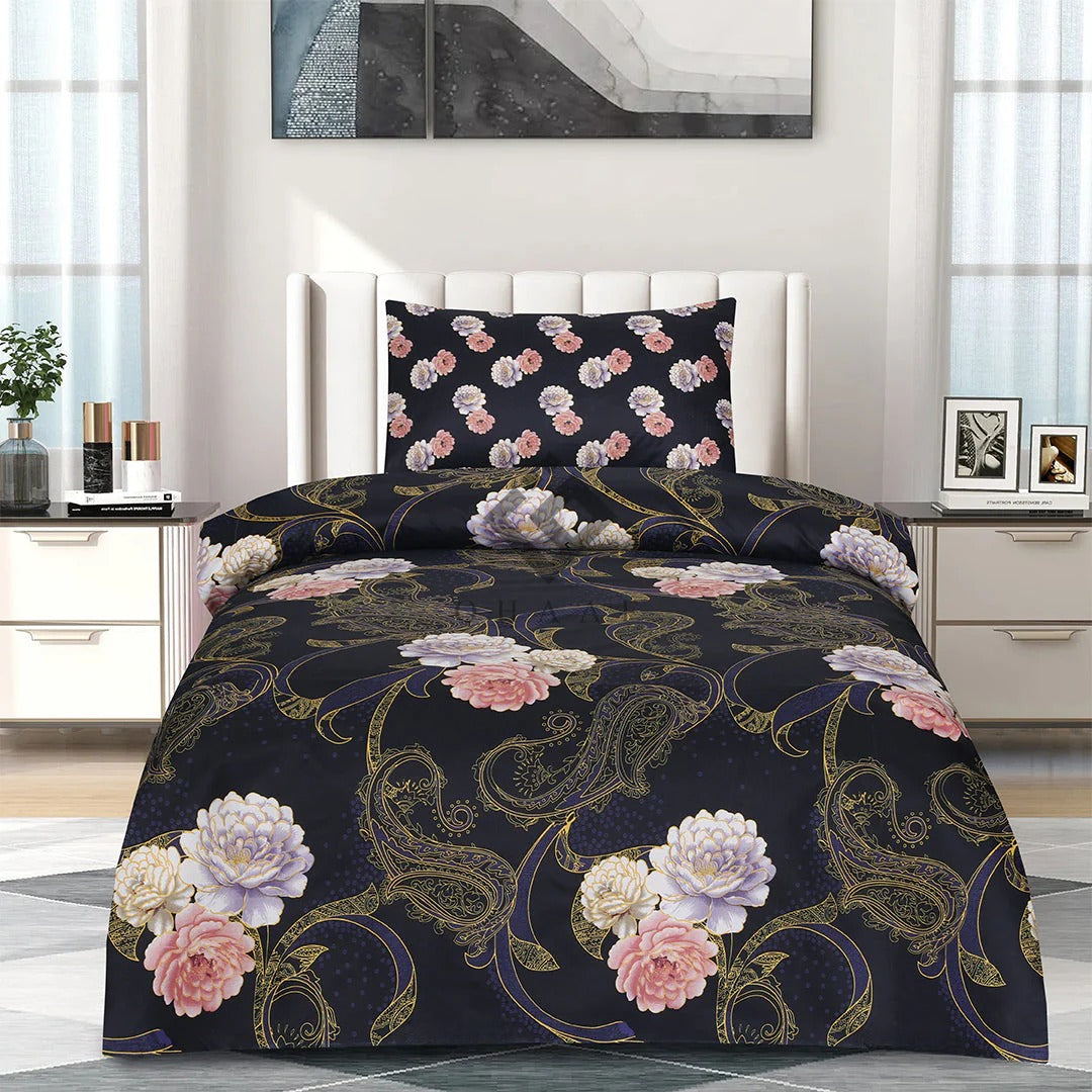 steel single bedsheet set