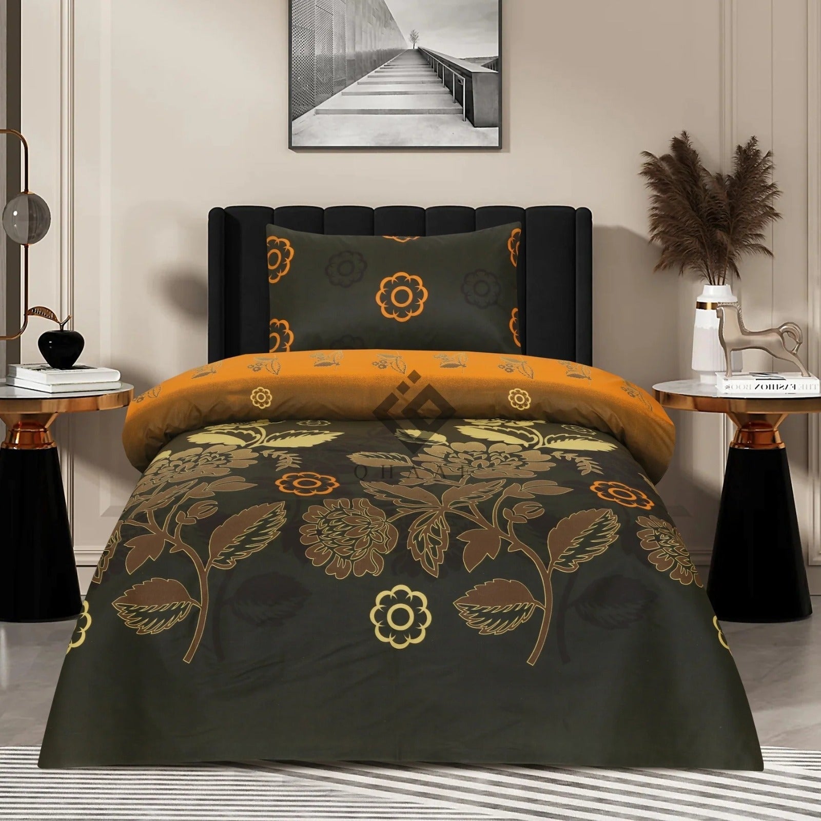 patna single bedsheet set