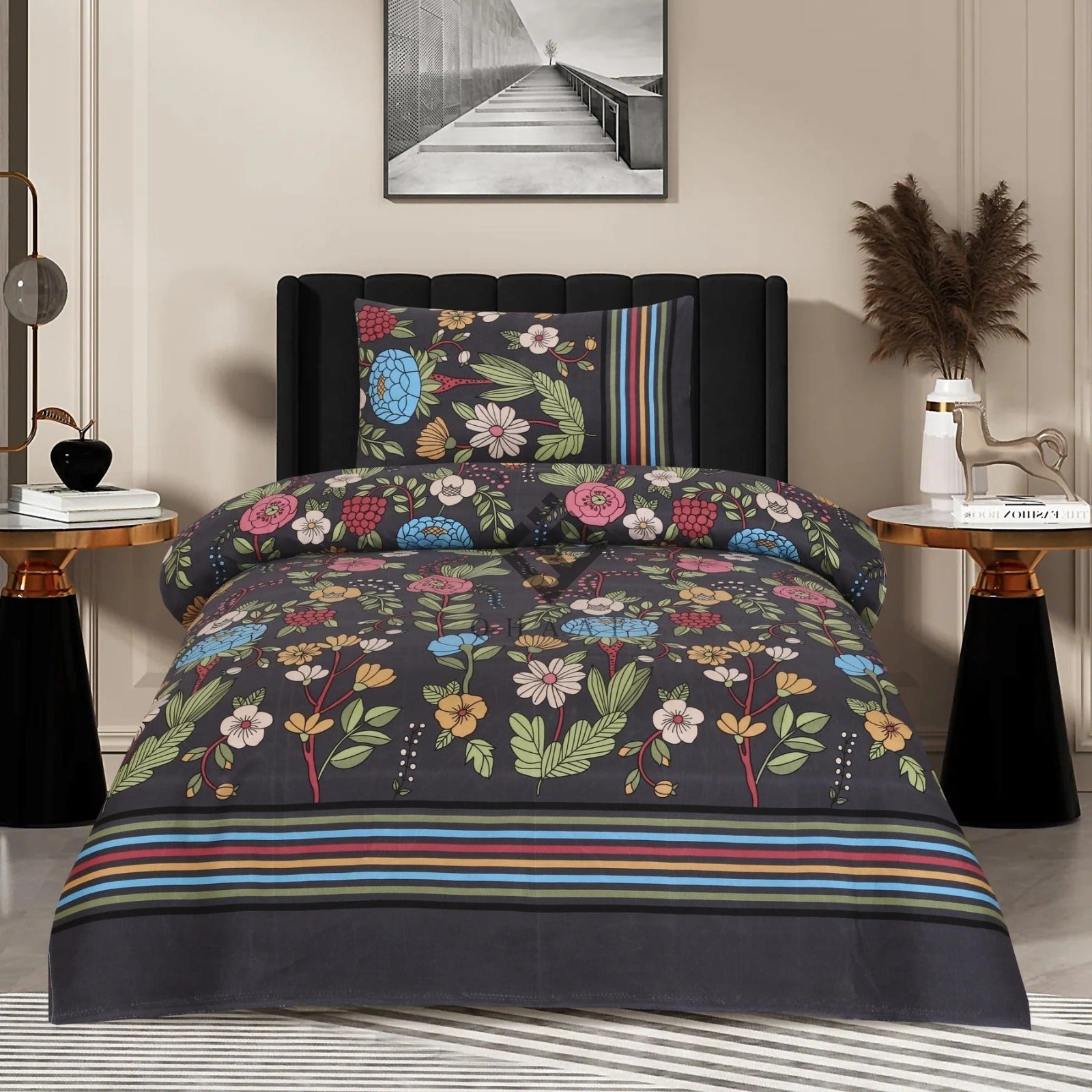 rowan single bedsheet set