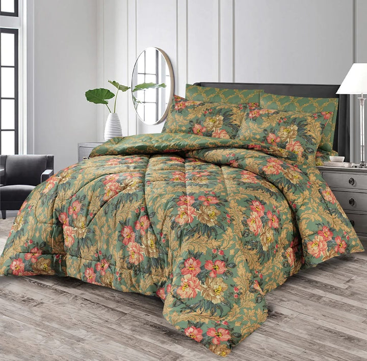 relict summer comforter set- 7 pcs