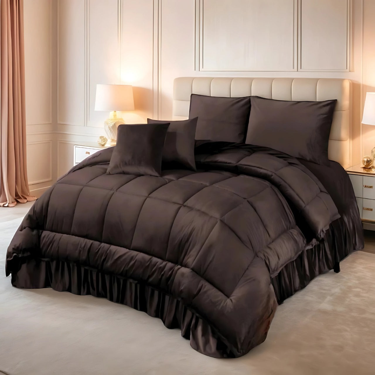 JAVA COMFORTER SET- 6 PCS