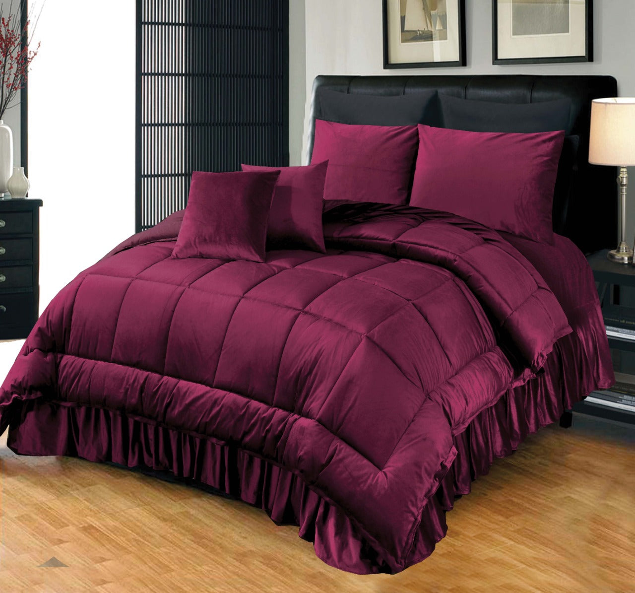 LA PAZ COMFORTER SET- 6 PCS