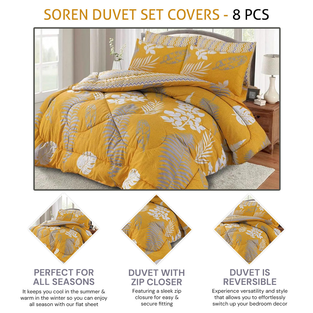 soren duvet covers set - 8 pcs (premium)