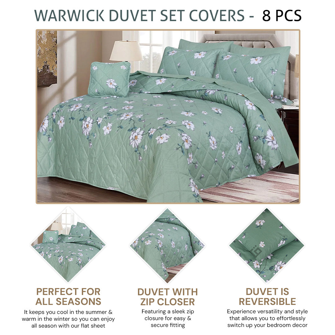 warwick duvet covers set - 8 pcs (premium)