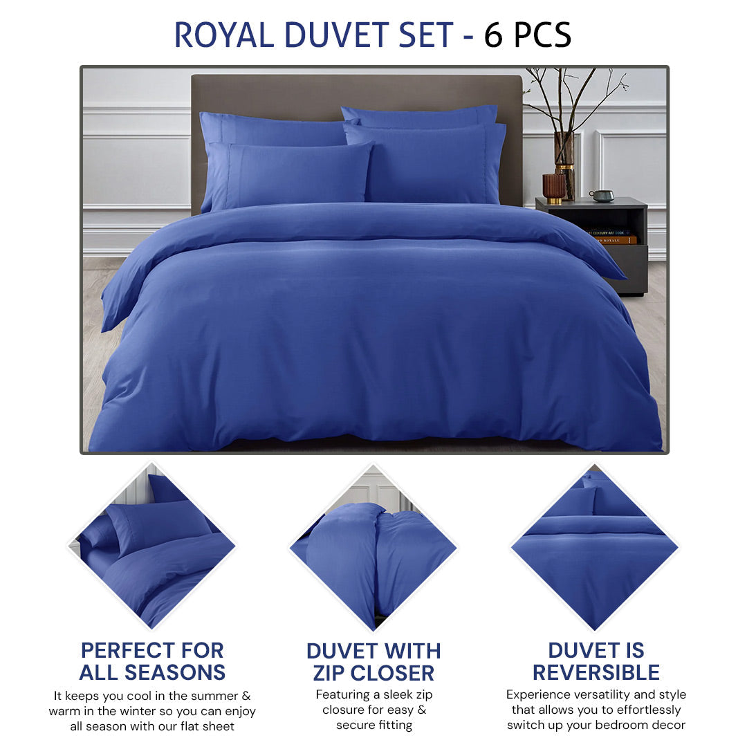 royal duvet set - 3 pcs (premium)