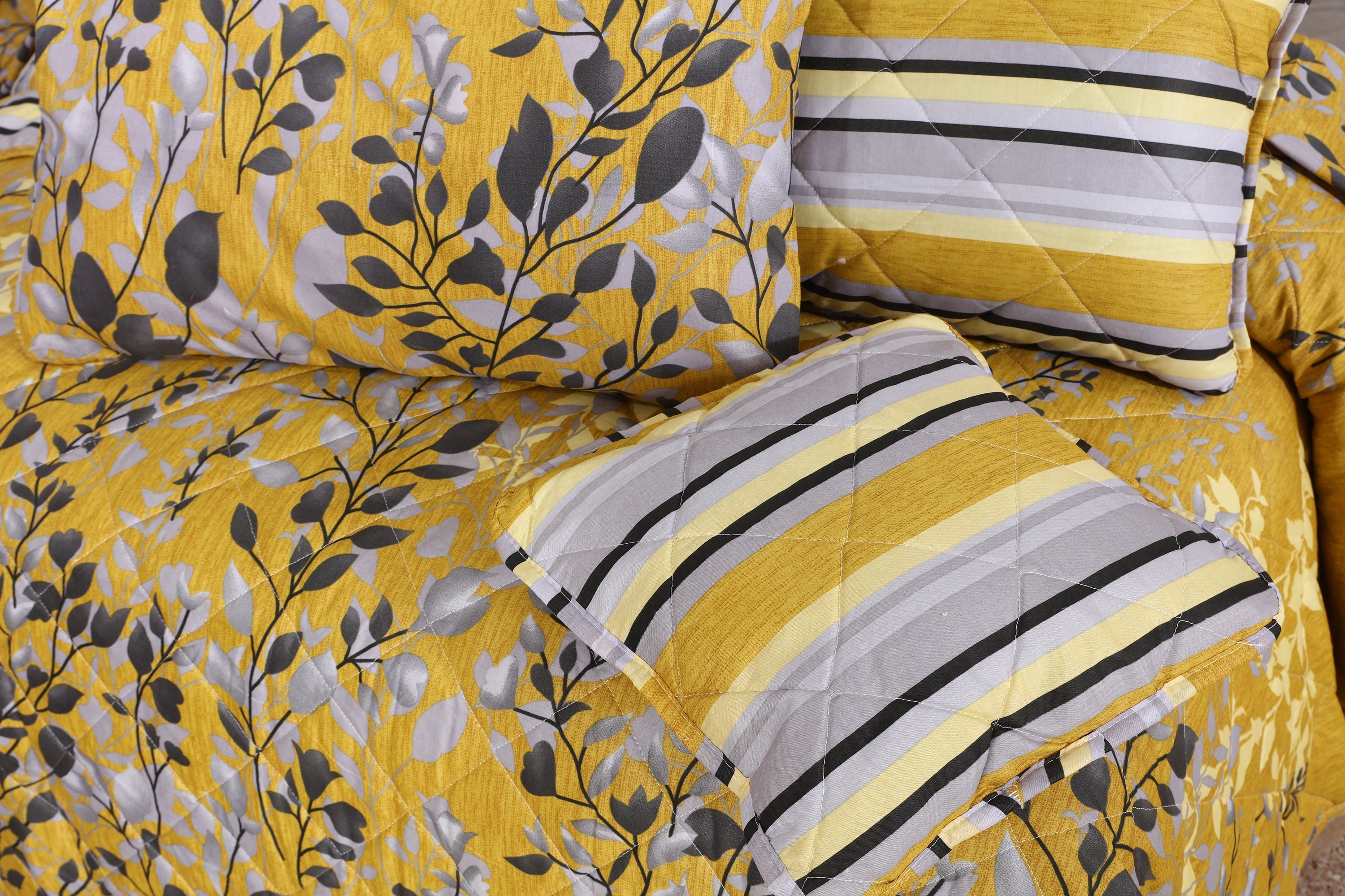 crocus summer comforter set- 7 pcs