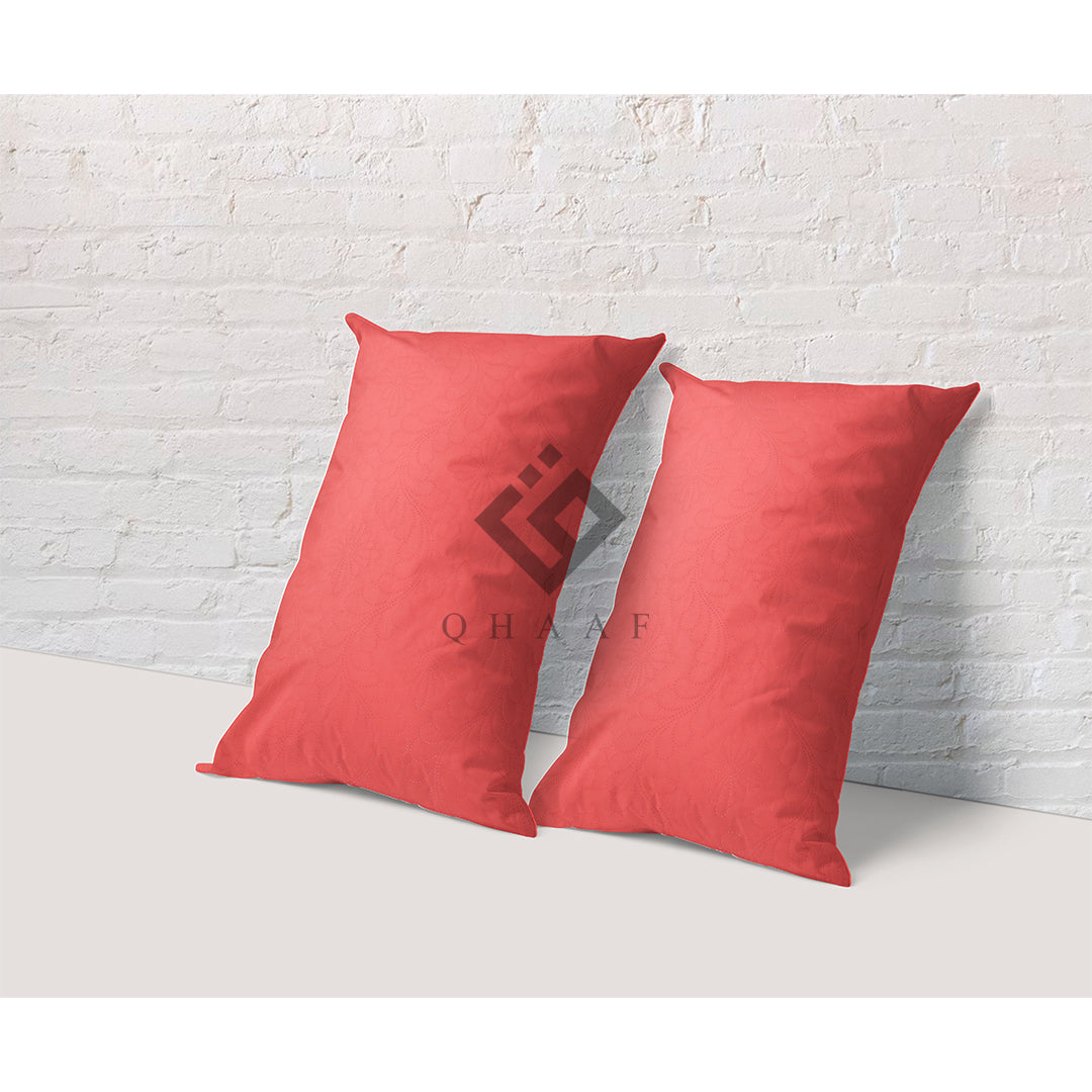 d.pink plain pillow covers