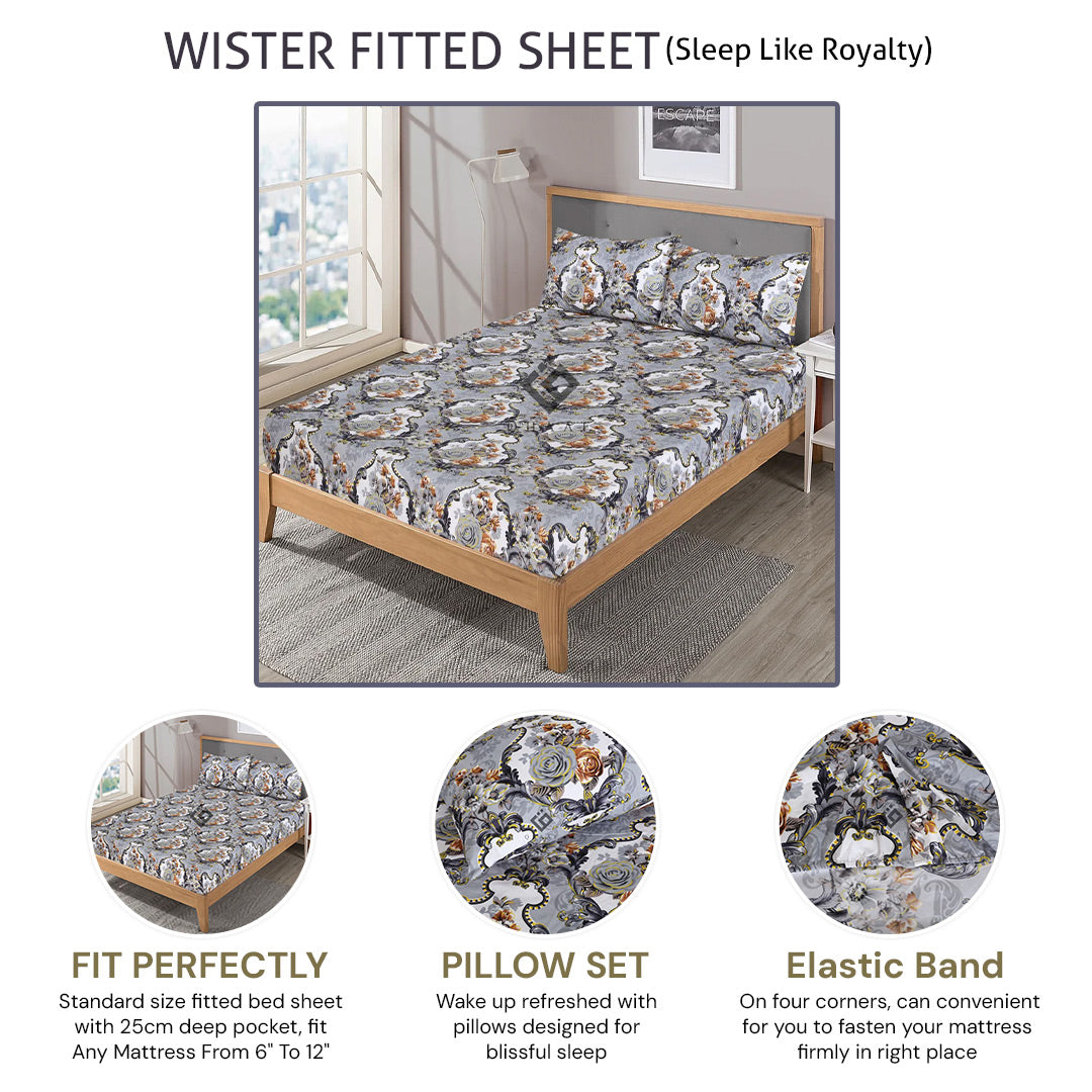 wister fitted sheet - (premium)