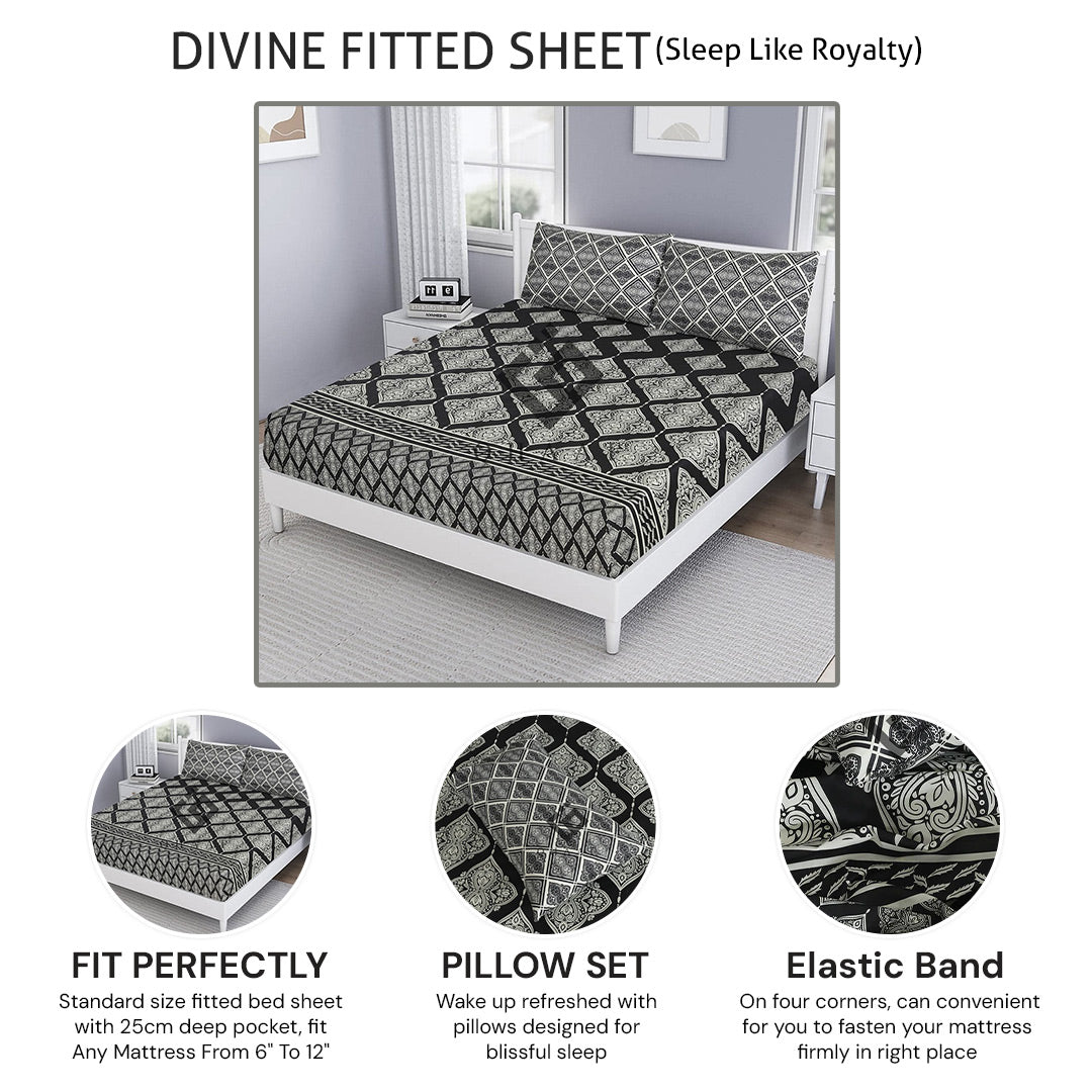 DIVINE FITTED SHEET - (PREMIUM)