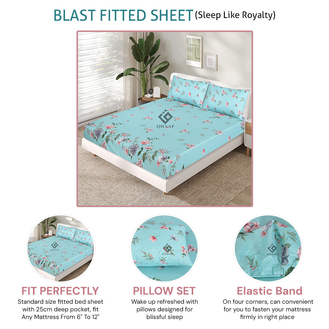 blast fitted sheet - (premium)