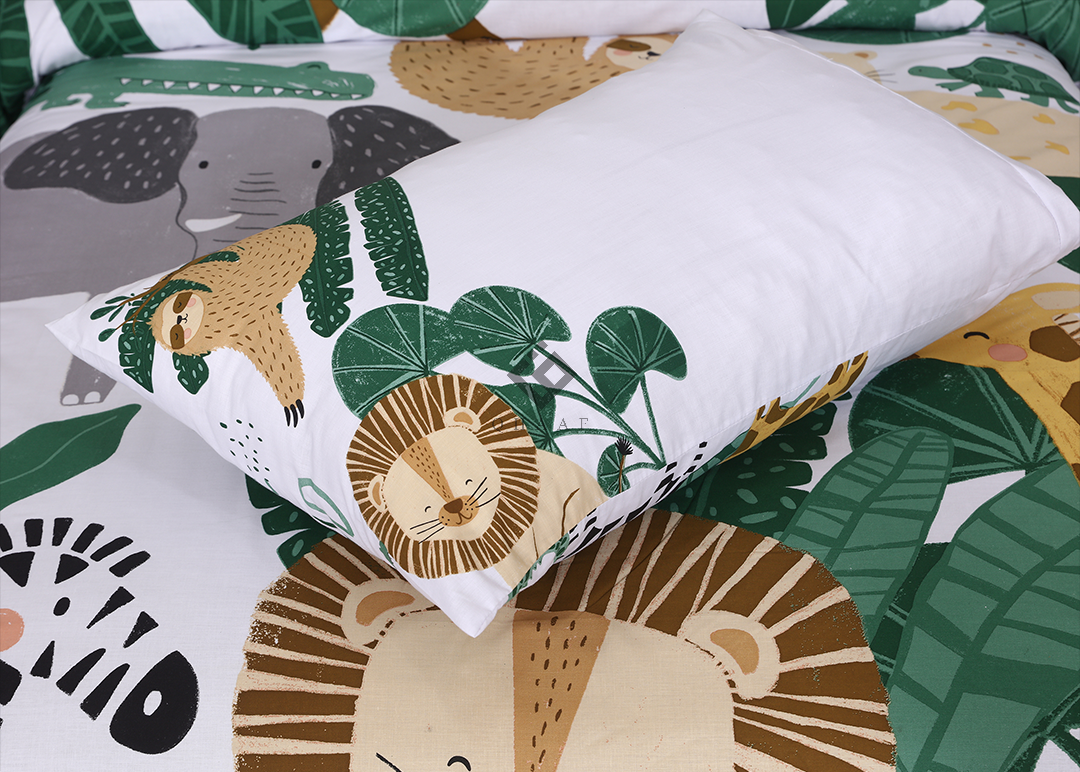 new jungle-bedsheet set