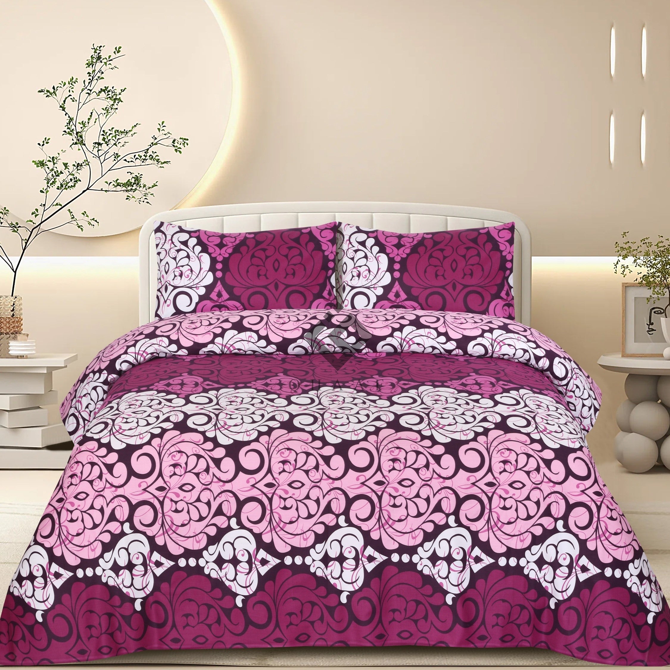 galen bedsheet set - 3 pcs (premium)