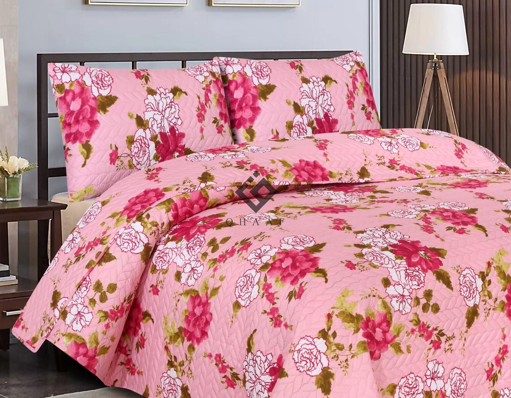 fiora bedspread set - 3 pcs (premium)