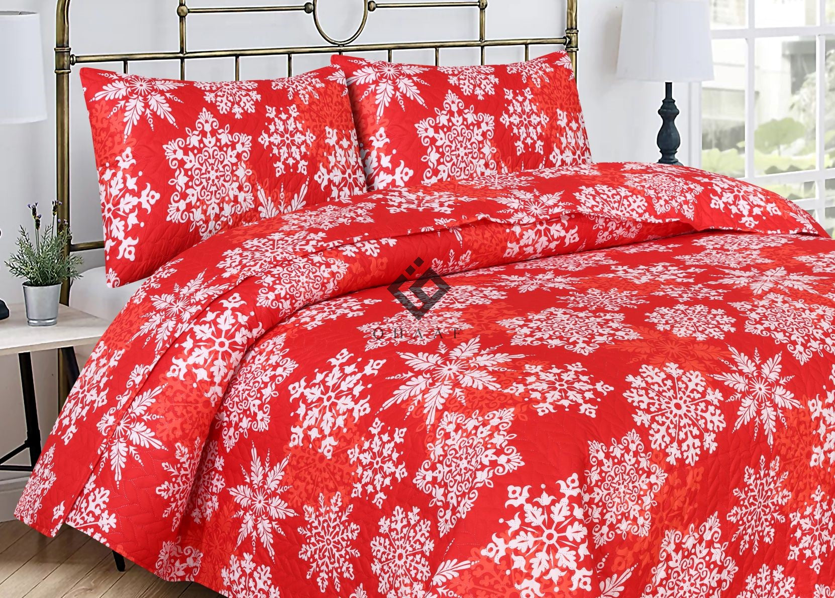 arista bedspread set - 3 pcs (premium)