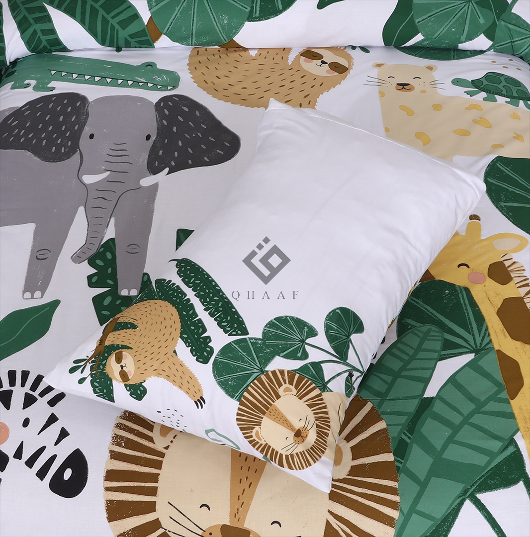 new jungle-bedsheet set