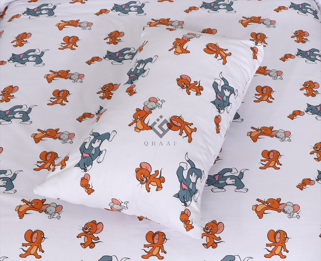 new tom & jerry-bedsheet set