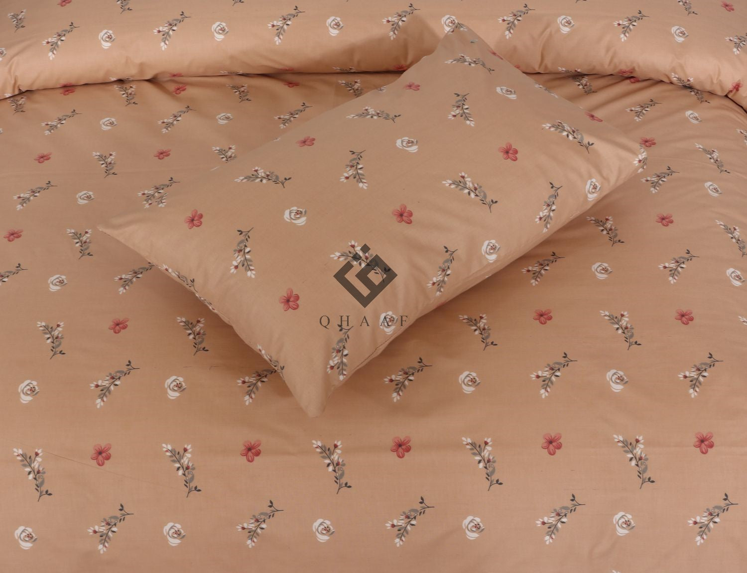 flora bedsheet set - 3 pcs (premium)